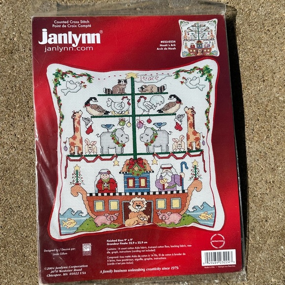 NWT Noah’s Ark Cross Stitch kit - Picture 1 of 6